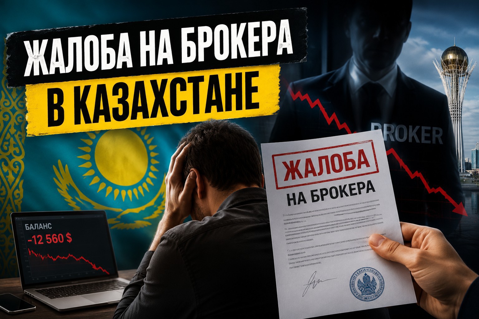 Қазақстанда брокерге қайда шағым беруге болады